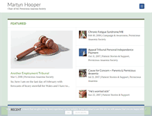 Tablet Screenshot of martynhooper.com